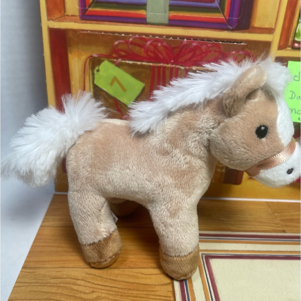 1 BRAND NEW GUND MINI PONY PONEY PLUSH ORNAMENT TOY APPROX 4” PRICE FIRM